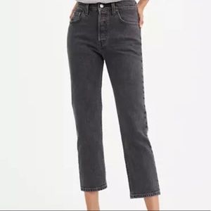 faded black LEVIS 501